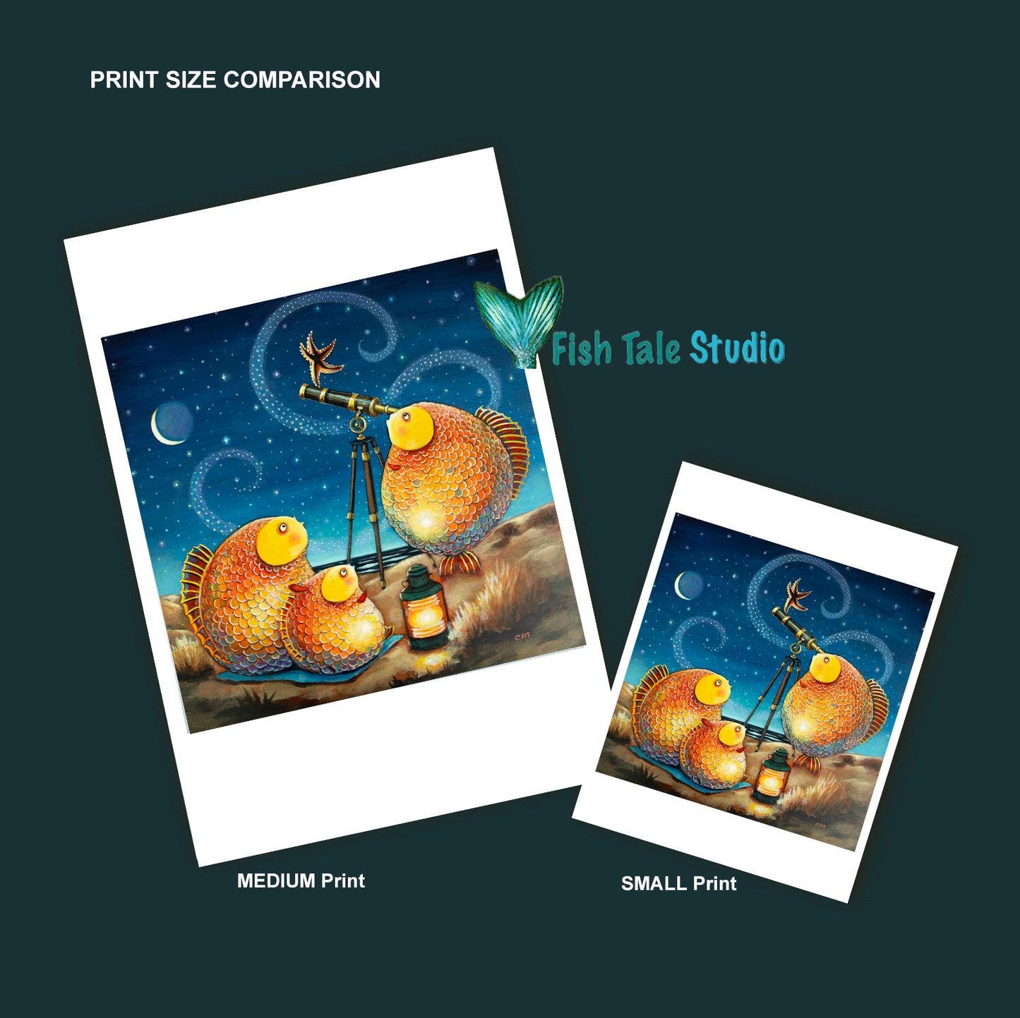 STARGAZING Fine Art Print