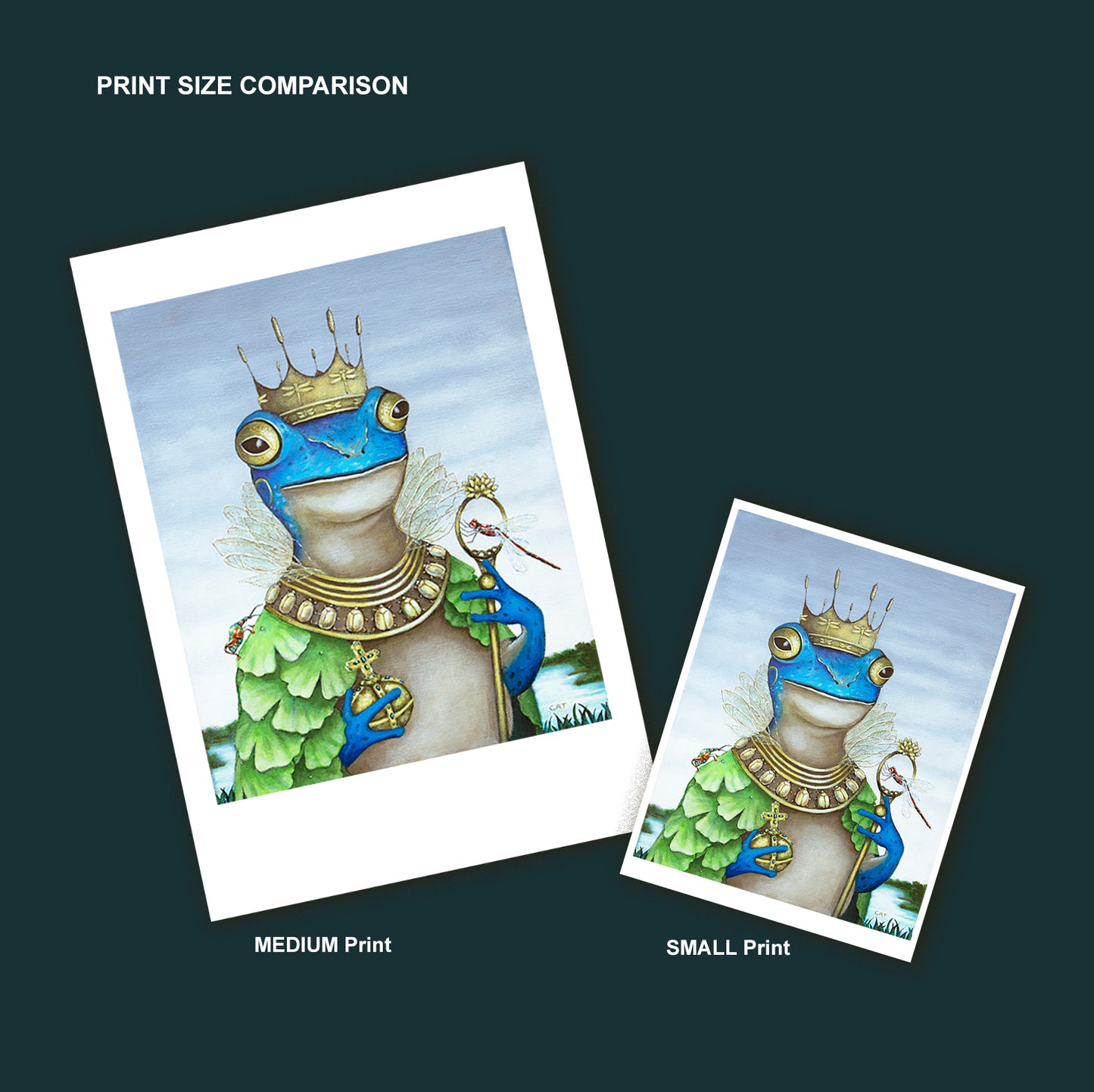 THE KING OF POXABOGUE Fine Art Print