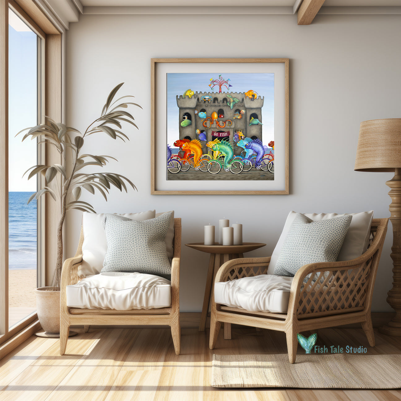 TOUR DE FISH Fine Art Print