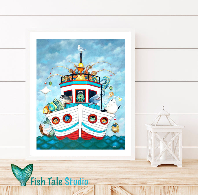 THE FISHING BOAT