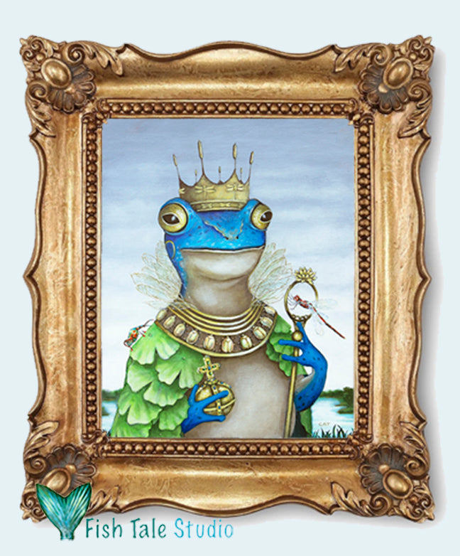THE KING OF POXABOGUE Fine Art Print