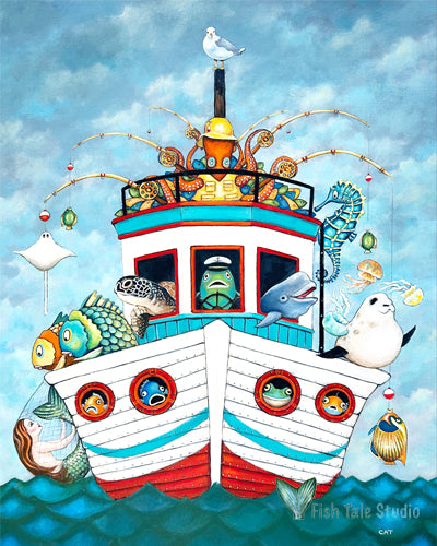 THE FISHING BOAT