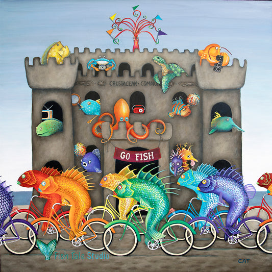 TOUR DE FISH Fine Art Print