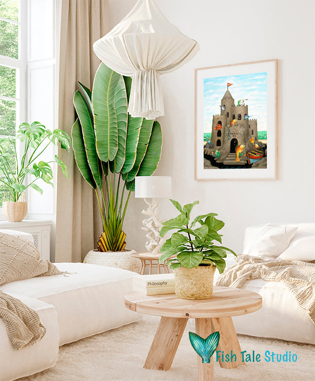 FORTRESS FIN Fine Art Print