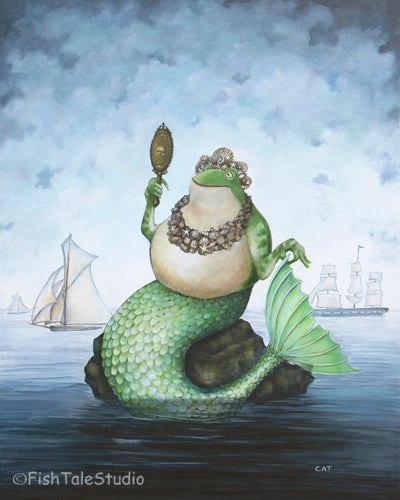 MADAME MERFROG Fine Art Print