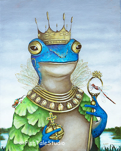 THE KING OF POXABOGUE Fine Art Print